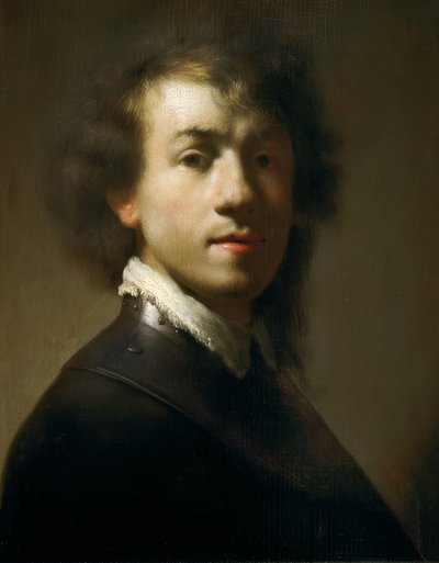 Youthful Self-Portrait as a Warrior by Rembrandt van Rijn