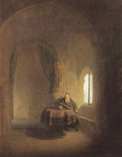 Saint Anastasius by Rembrandt van Rijn