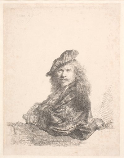 Self-Portrait by Rembrandt van Rijn