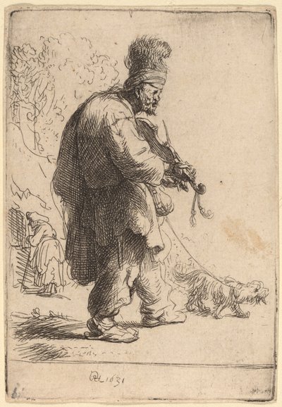 The Blind Fiddler by Rembrandt van Rijn