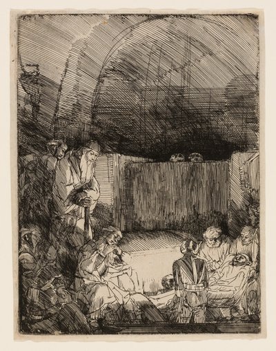 The Entombment by Rembrandt van Rijn