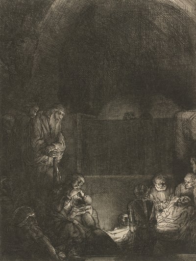 The Entombment by Rembrandt van Rijn