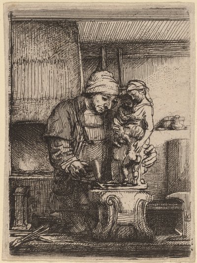 The Goldsmith by Rembrandt van Rijn