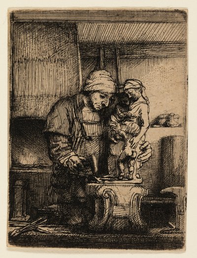 The Goldsmith by Rembrandt van Rijn