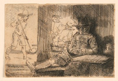 The Golf Player by Rembrandt van Rijn