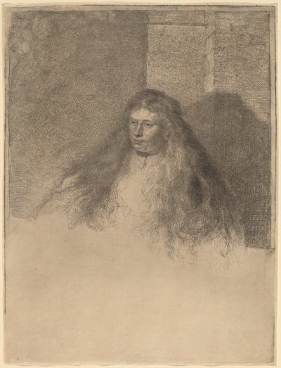 The Great Jewish Bride by Rembrandt van Rijn