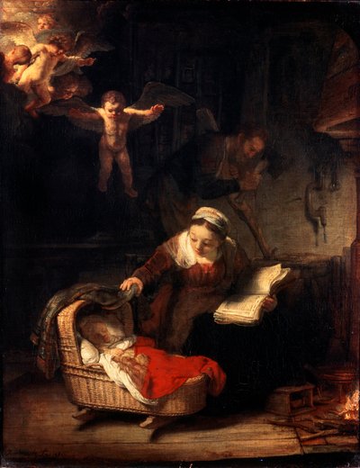 The Holy Family, 1645 by Rembrandt van Rijn