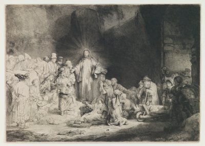 The Hundred Guilder Print by Rembrandt van Rijn