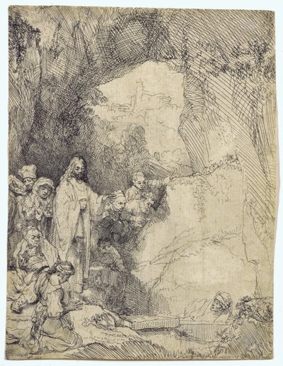 The Raising of Lazarus by Rembrandt van Rijn