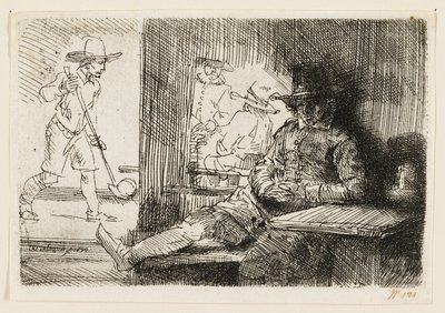 The Ringball Player by Rembrandt van Rijn