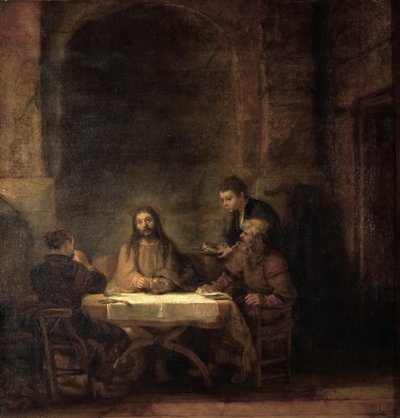 The Supper at Emmaus by Rembrandt van Rijn