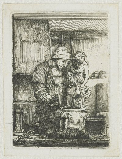The Goldsmith by Rembrandt van Rijn