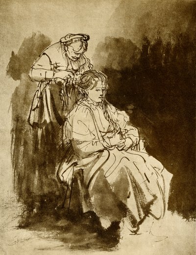 The Toilet by Rembrandt van Rijn