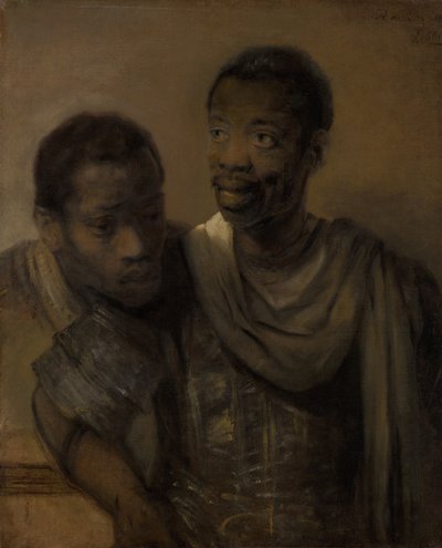 Two Black by Rembrandt van Rijn
