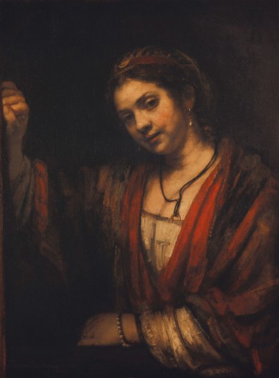 Portrait of Hendrickje Stoffels by Rembrandt van Rijn
