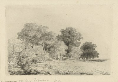 Farm by a Fence by Remigius Adrianus Haanen
