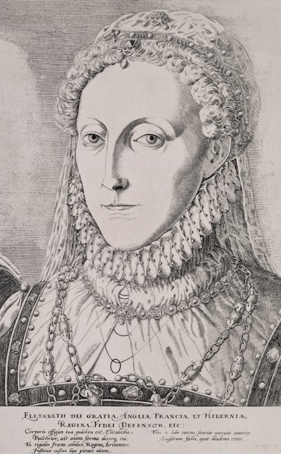 Queen Elizabeth I by Remigius Hogenbergh