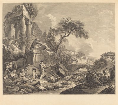 The Sparrow of Lesbia by René Gaillard after François Boucher
