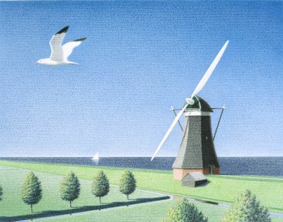 Windmill by Rene Boin