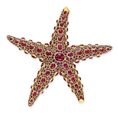 Starfish brooch by Rene Boivin