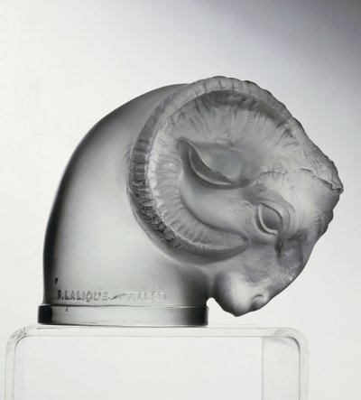 Head of a Ram by Rene Jules Lalique