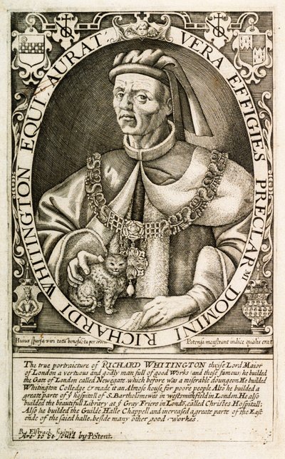 Dick Whittington, Mayor of London by Renold Elstrack