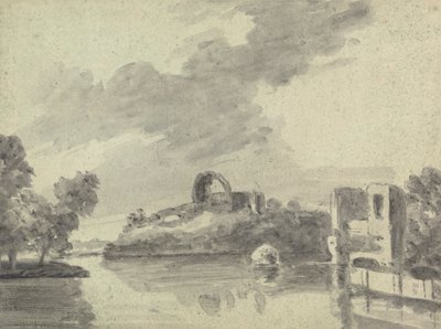 River view with Ruins by Rev. William Gilpin