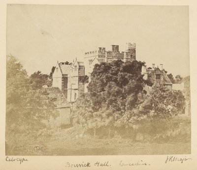 Borwick Hall, Lancashire by Reverend John Richardson Major