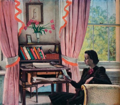 The Letter, 20th century by Rex Whistler