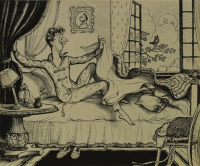 Worth Getting Up For! by Rex Whistler