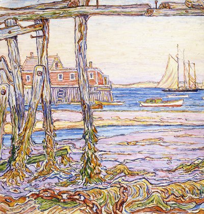 Low Tide, Provincetown by Reynolds Beal