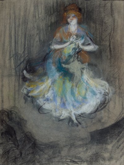 Music Hall Singer by Ricard Canals