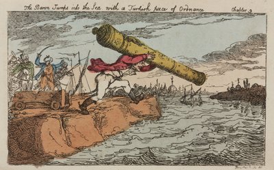 Baron Munchausen Steals a Turkish Cannon by John Pardon