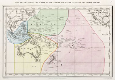 Map of the Pacific Ocean by John Pardon