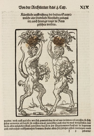 Two satyrs by John Pardon
