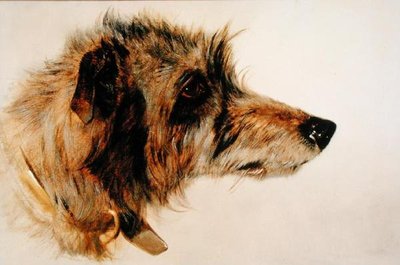 Head of a Dog by Richard Ansdell