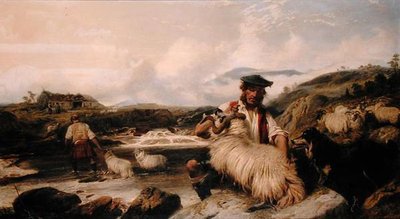 The Scottish Shepherds by Richard Ansdell