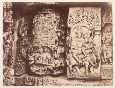 Hoysalesvara Temple Sculpture, Halebid by Richard Banner Oakeley