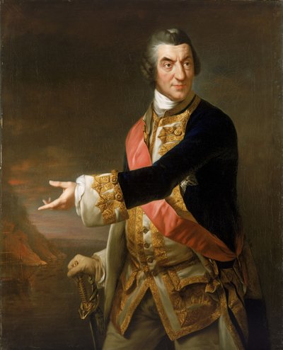 Admiral Sir Charles Saunders (1713-1775) by Richard Brompton