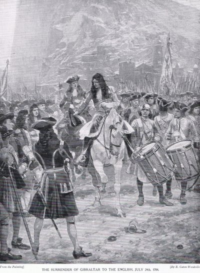 The Surrender of Gibraltar by Richard Caton Woodville