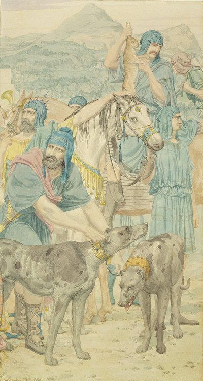 Hunting Scene by Richard Dadd