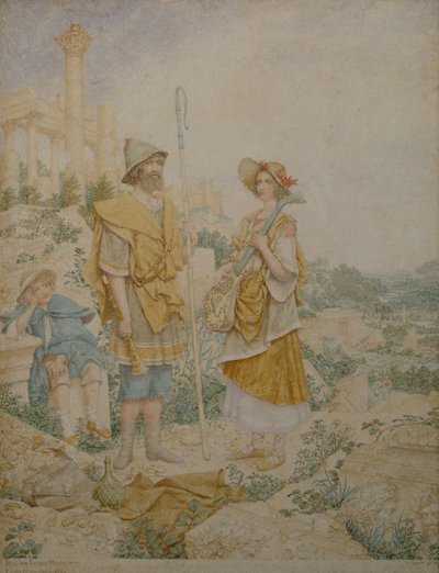 Italian Rustic Musicians by Richard Dadd