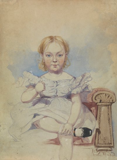 Portrait of a Girl by Richard Dadd