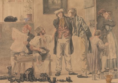 Settling the Disputed Point by Richard Dadd