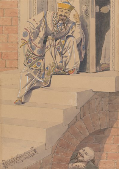 Sketch to Illustrate the Passions: Treachery by Richard Dadd