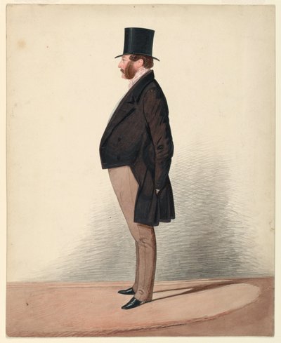 Portrait of Unidentified Man by Richard Dighton