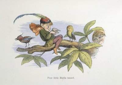 Poor Little Birdie Teased by Richard Doyle