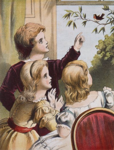 The Friendly Robin by Richard Doyle
