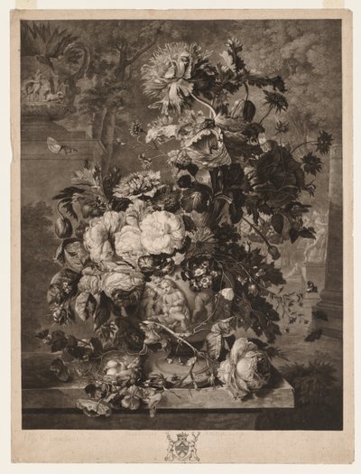 A Flower Piece, 1778 by Richard Earlom