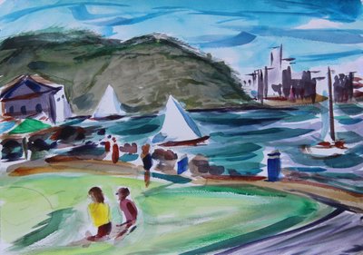 Bay, Tiburon, 2020 by Richard Fox